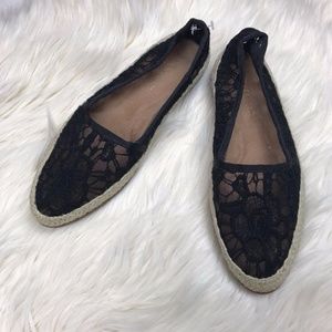 Aerosoles Solitaire Size 8.5 Crochet Flats